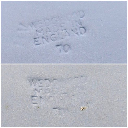 英國復古韋奇伍德碧玉瓷器一對淡藍色